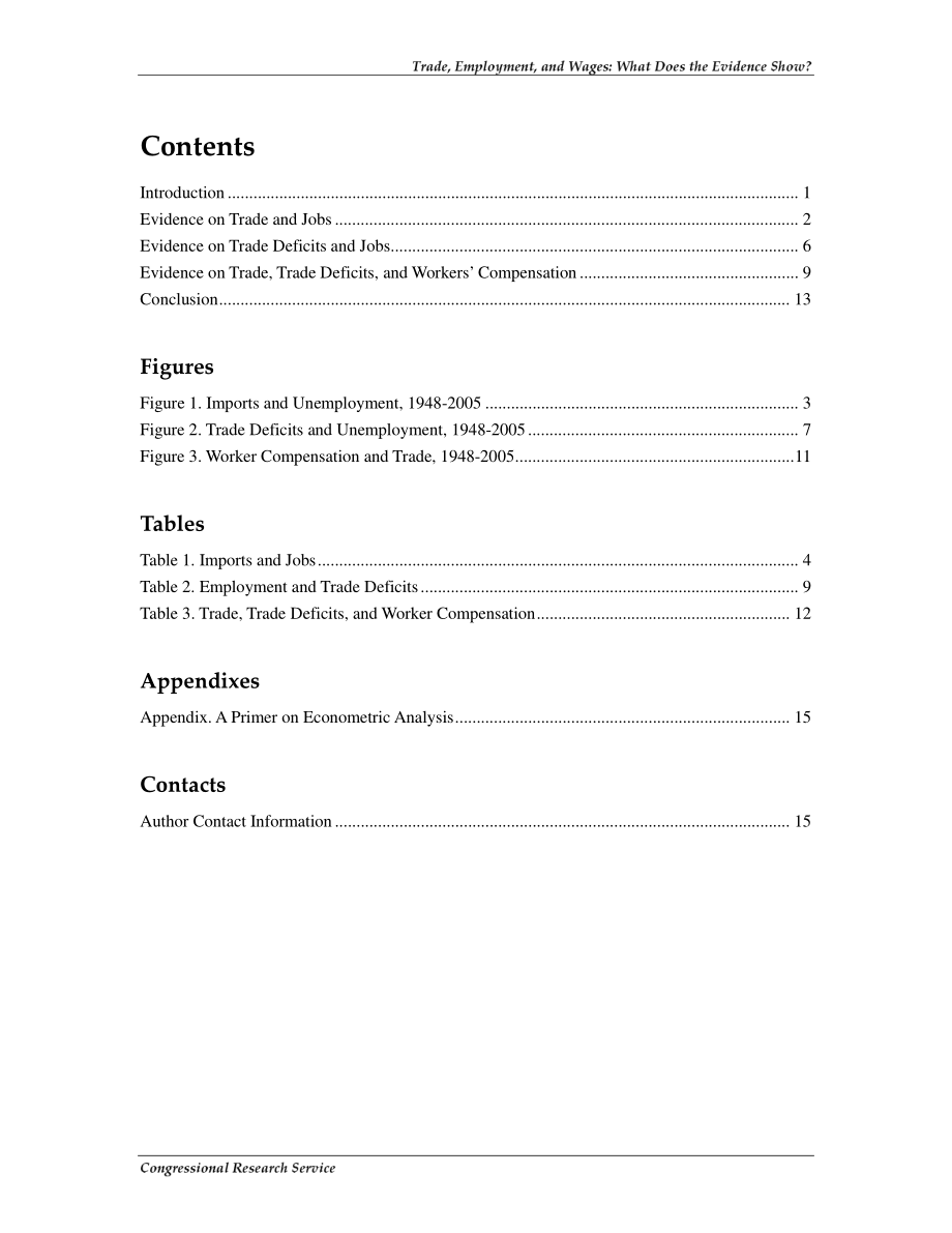 [20060605]RL33454_贸易、就业和工资：证据显示了什么？.pdf_第3页