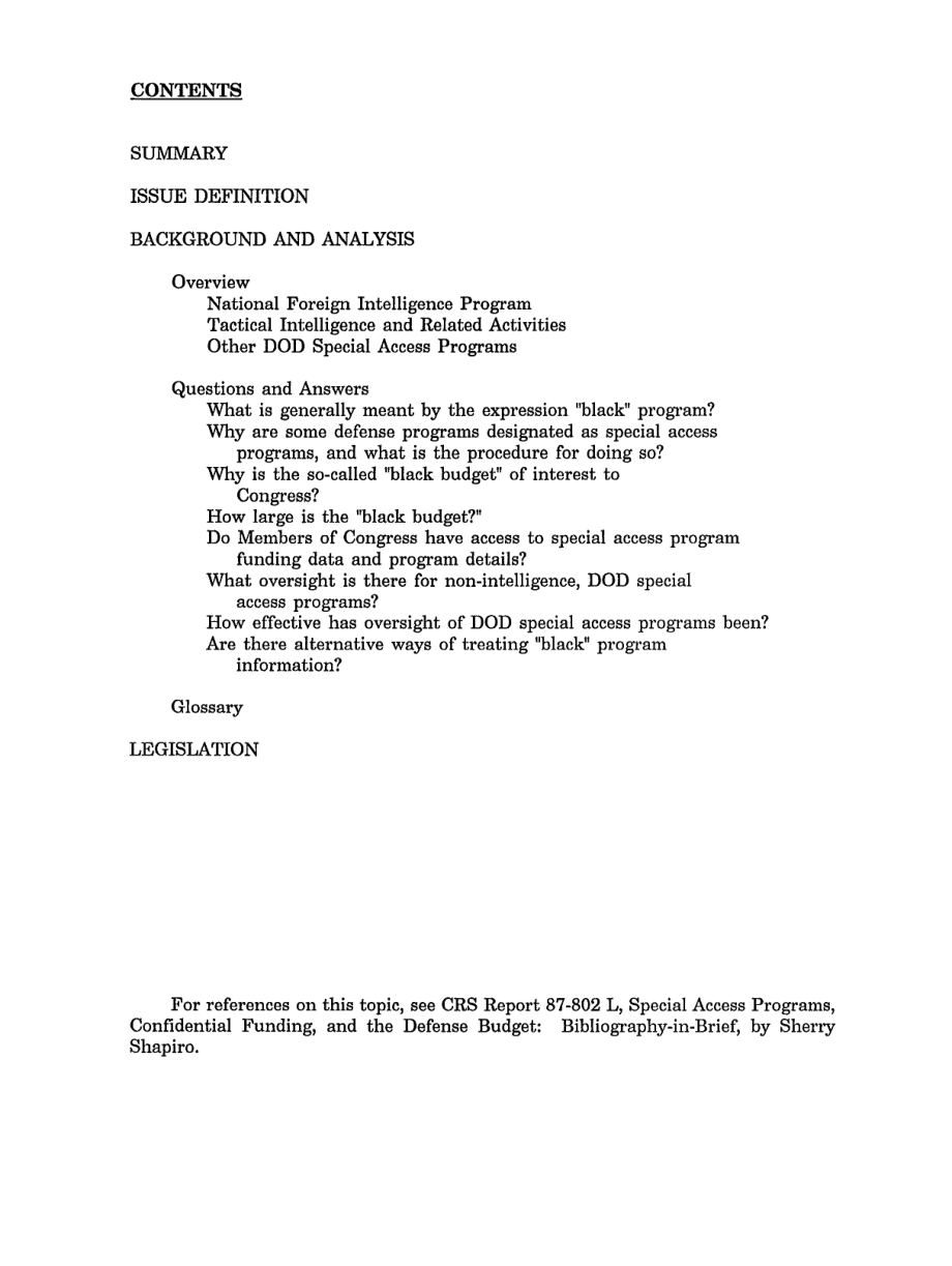 [19891024]IB87201_特殊访问计划和国防预算：理解“黑色预算”.pdf_第2页