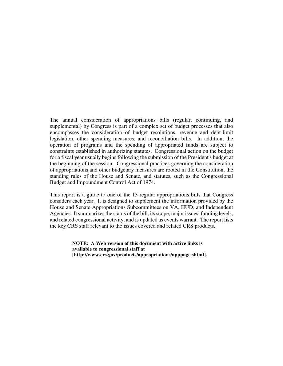 [20040309]RL31804_2004财年拨款：VA、HUD和独立机构.pdf_第2页