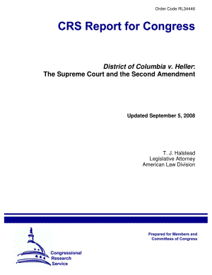 [20080905]RL34446_哥伦比亚特区诉Heller案：最高法院和第二修正案.pdf