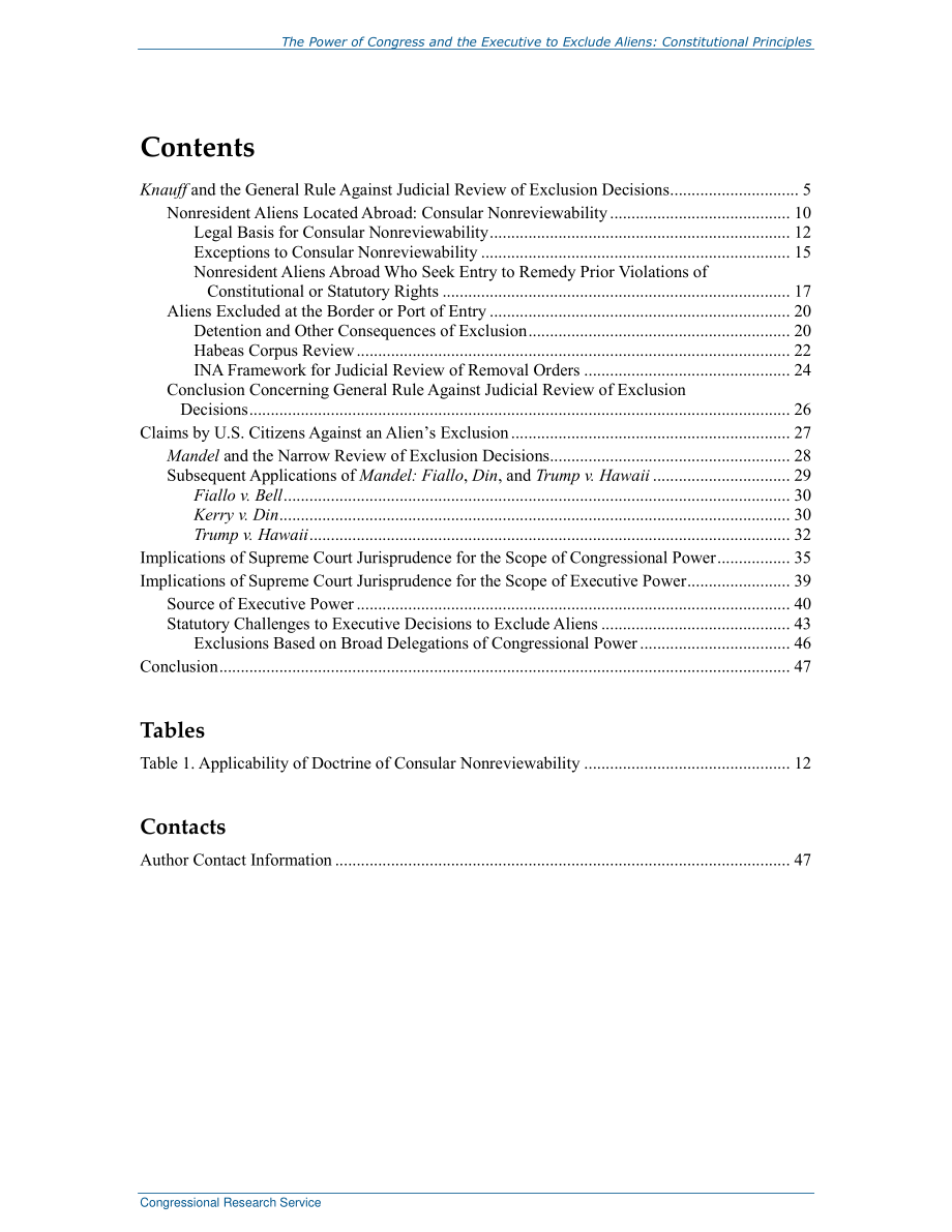 [20191230]R46142_国会和行政部门排除外国人的权力：宪法原则.pdf_第3页