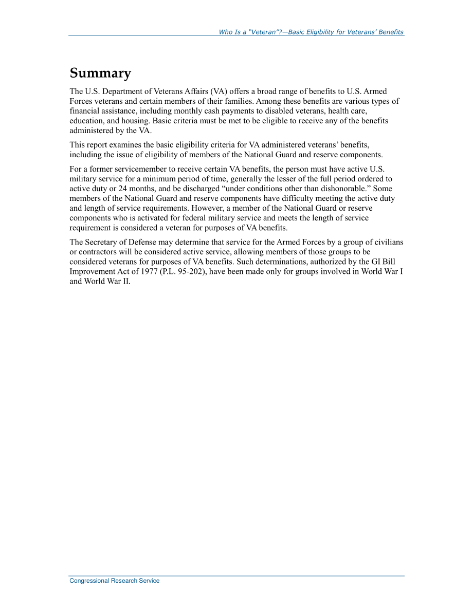 [20160525]R42324_谁是“老兵”-退伍军人福利的基本资格.pdf_第2页