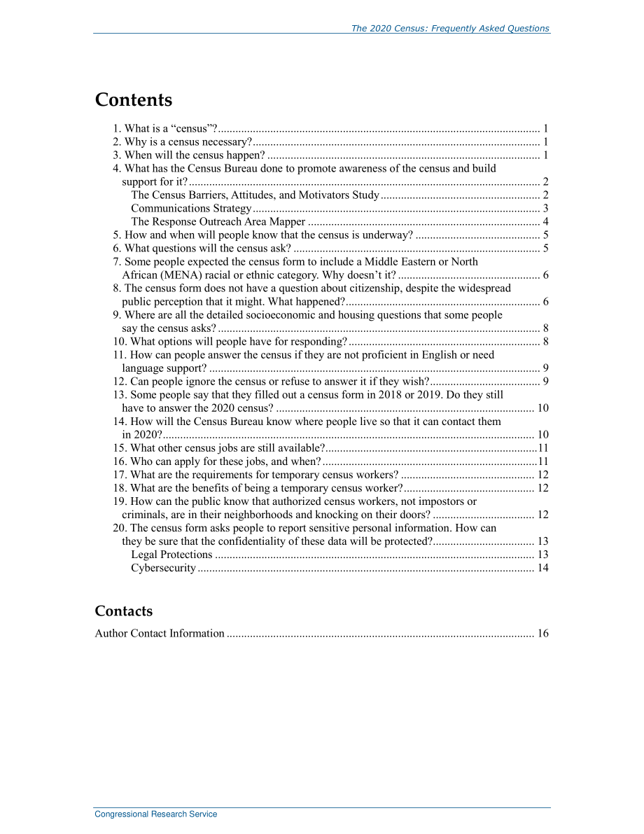 [20200221]R46237_2020年人口普查：常见问题解答.pdf_第3页