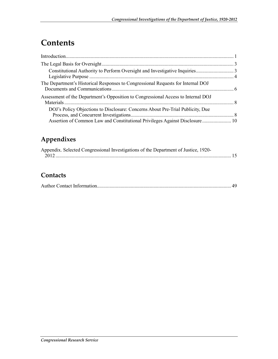 [20121105]R42811_1920-2012年司法部国会调查：历史、法律和实践.pdf_第3页