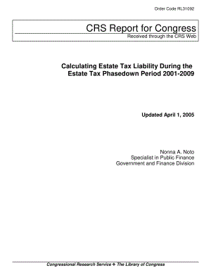 [20050401]RL31092_计算2001-2009年遗产税逐步下调期间的遗产税负债.pdf
