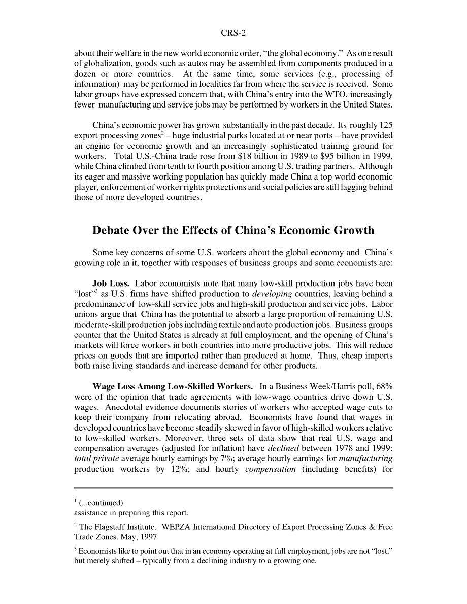 [20000721]RS20582_中国与WTO：劳工问题.pdf_第2页