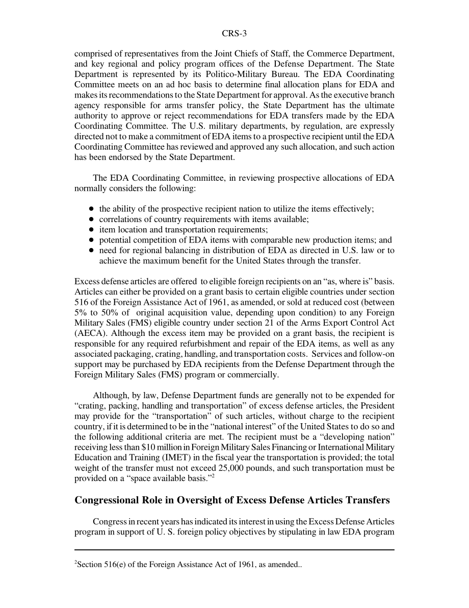 [20000110]RS20428_多余国防用品：向盟国和友好国家提供赠款和销售.pdf_第3页