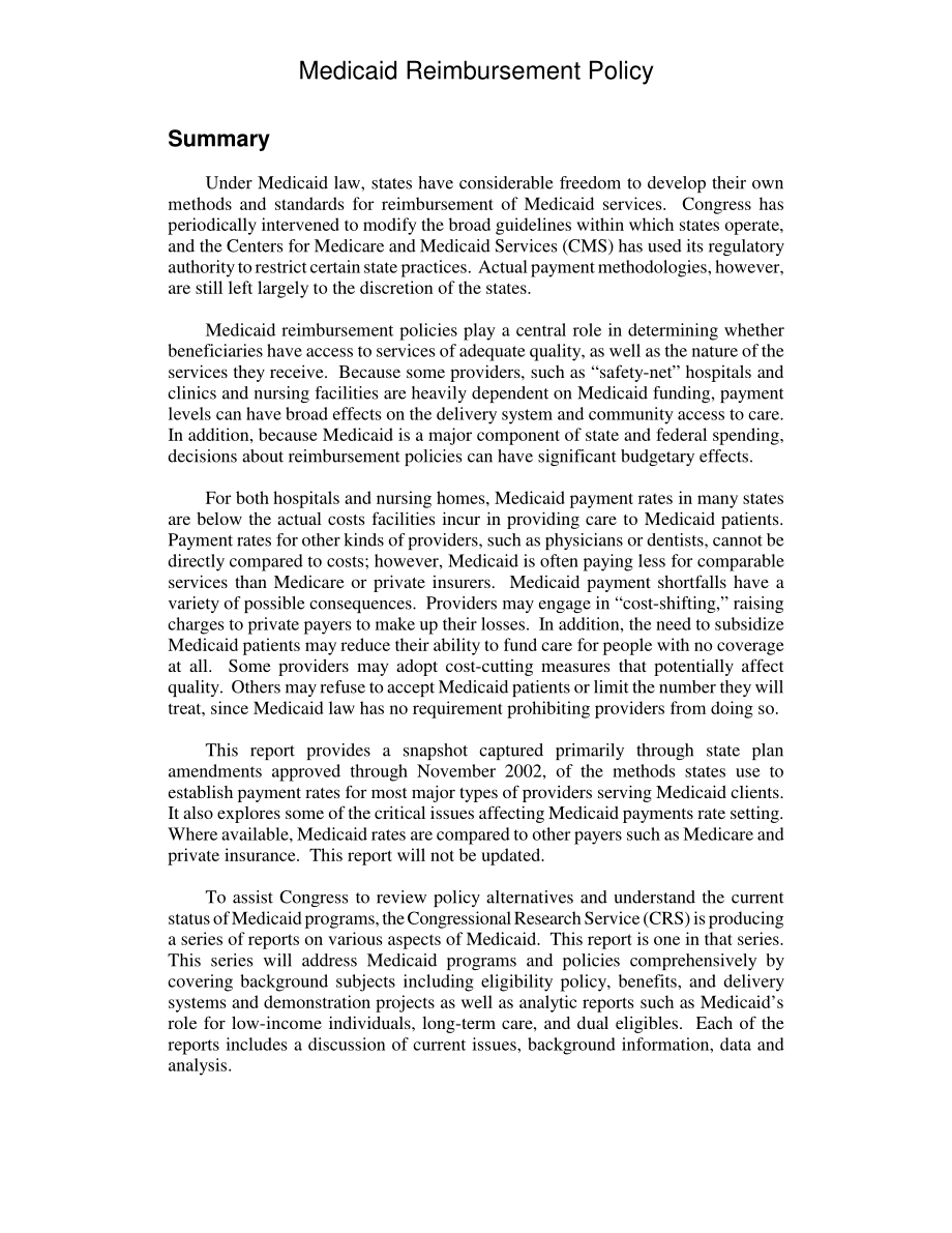 [20041102]RL32644_医疗补助报销政策.pdf_第2页