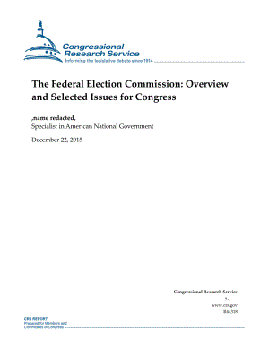 [20151222]R44318_联邦选举委员会：概述和国会选定的问题.pdf