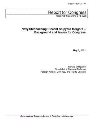 [20020503]RL31400_海军造船：近期造船厂合并——国会的背景和问题.pdf