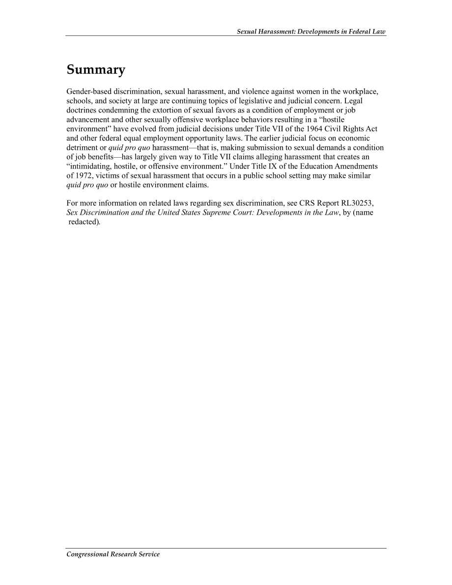 [20120106]RL33736_性骚扰：联邦法律的发展.pdf_第2页