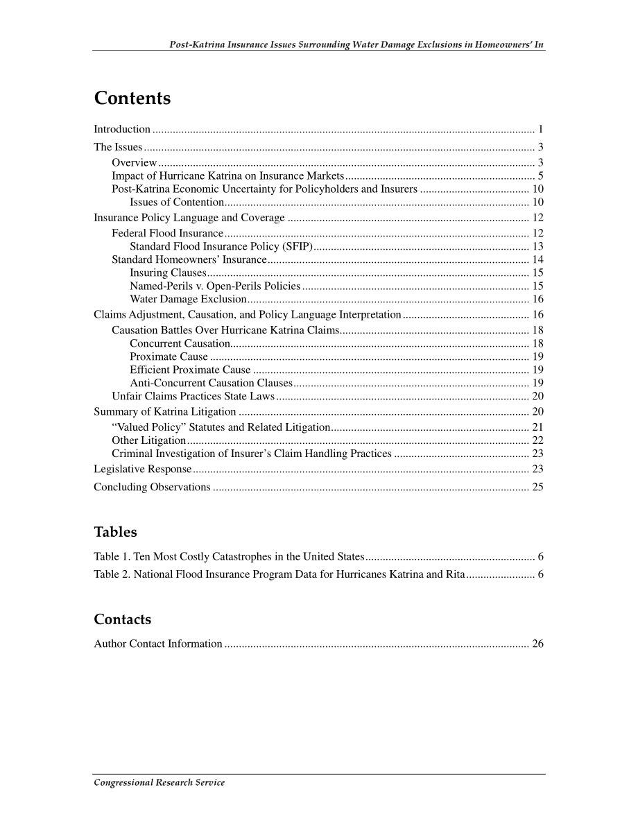 [20080130]RL33892_Post-Katrina Insurance Issues Surrounding Water Damage Exclusions in Homeowners' Insurance Policies.pdf_第3页