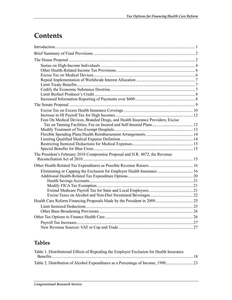 [20100527]R40648_医疗改革筹资的税收选择.pdf_第3页