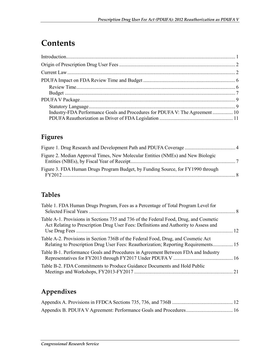 [20130222]R42366_《处方药使用费法案》（PDUFA）：2012年重新授权为PDUFA V.pdf_第3页