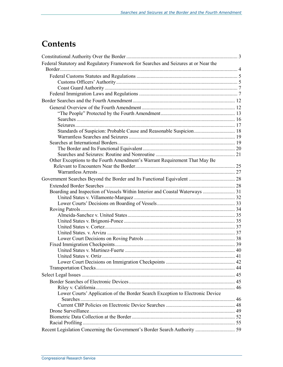 [20210330]R46601_边境搜查和扣押与第四修正案.pdf_第3页