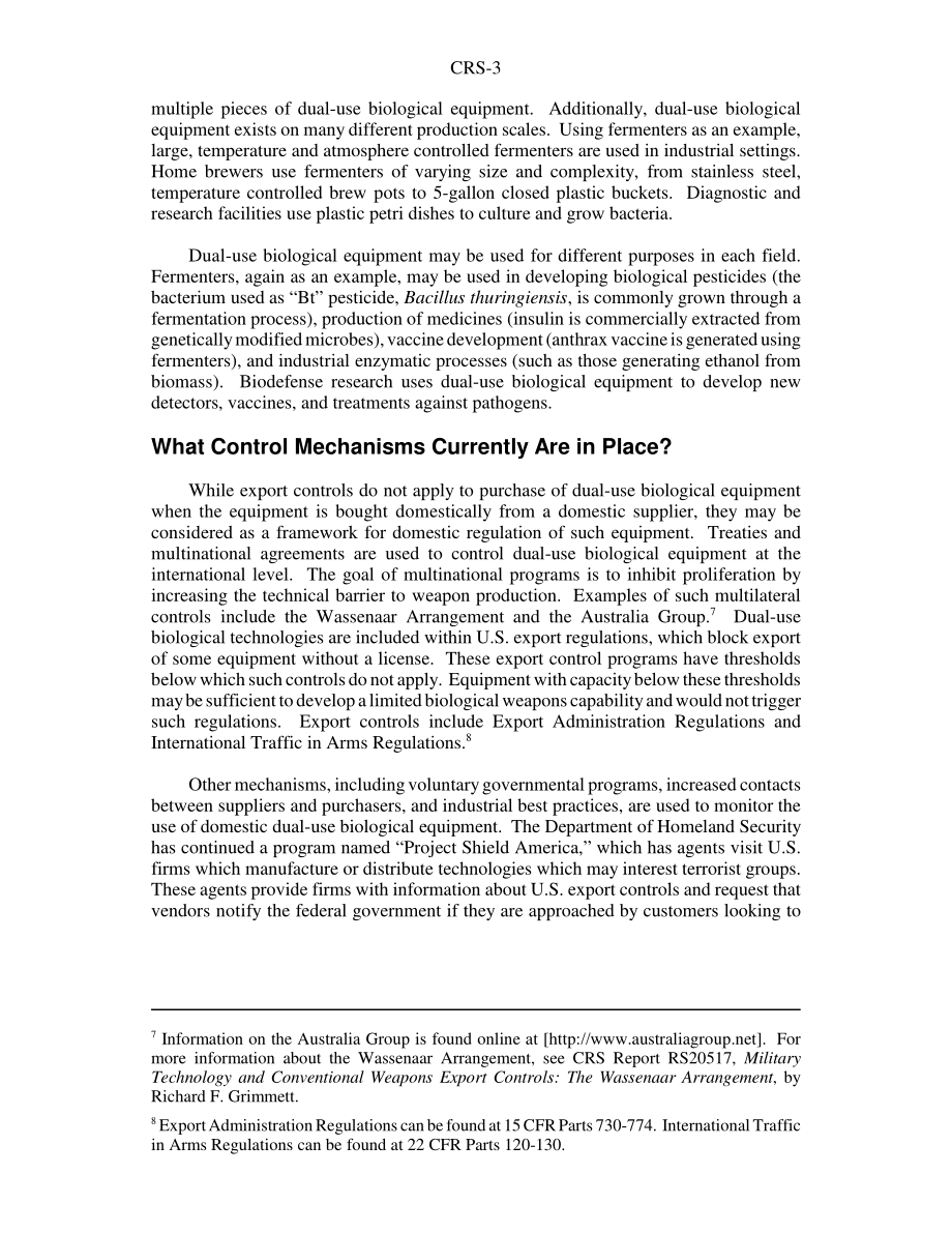 [20040122]RS21422_两用生物设备：国内监管的困难.pdf_第3页