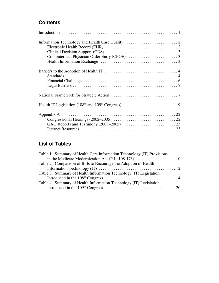 [20050413]RL32858_健康信息技术：促进医疗保健中的电子连接.pdf_第3页