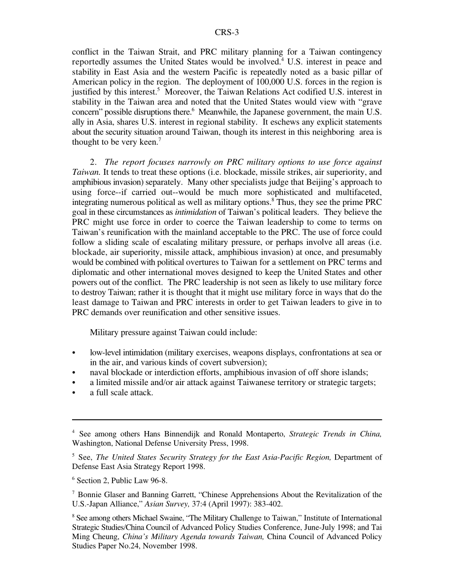 [19990430]RS20187_台湾的国防：评估美国国防部报告《台湾海峡安全局势》.pdf_第3页