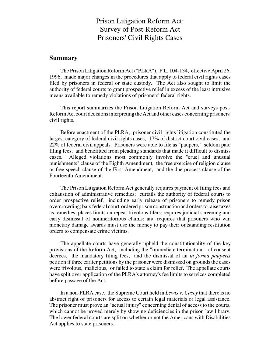 [19971104]97-999_《监狱诉讼改革法案》：改革后囚犯民权案件调查.pdf_第2页
