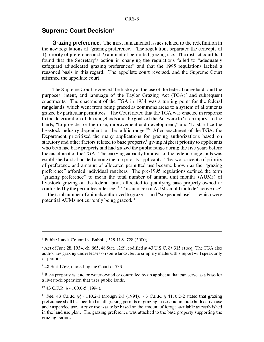 [20031120]RS20453_联邦放牧法规：公共土地委员会诉巴比特.pdf_第3页