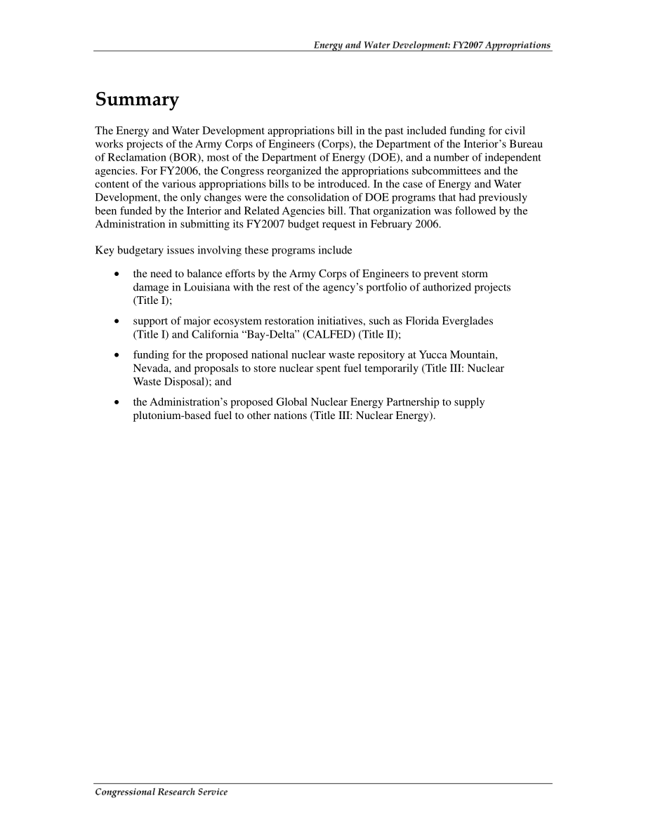 [20070502]RL33346_能源和水资源开发：2007财年拨款.pdf_第2页