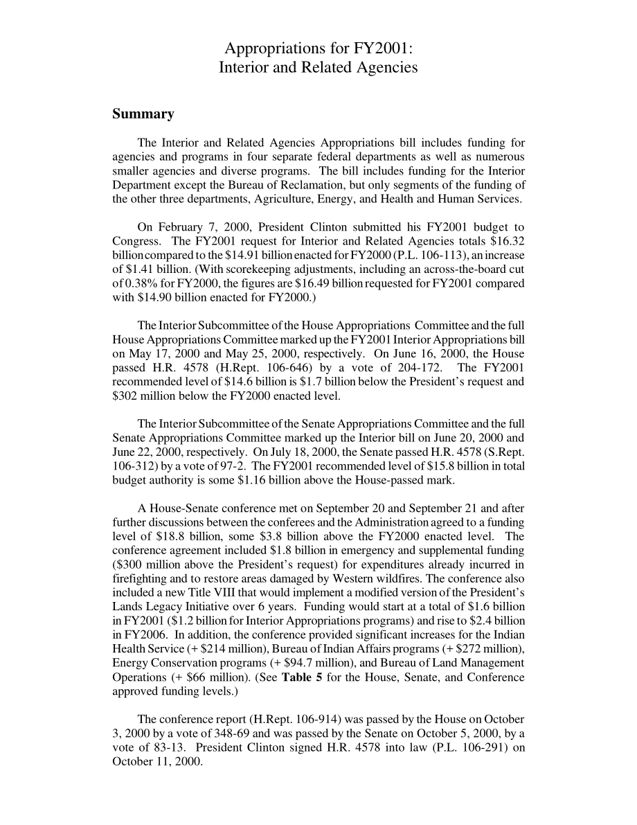 [20001017]RL30506_2001财年拨款：内部和相关机构.pdf_第3页