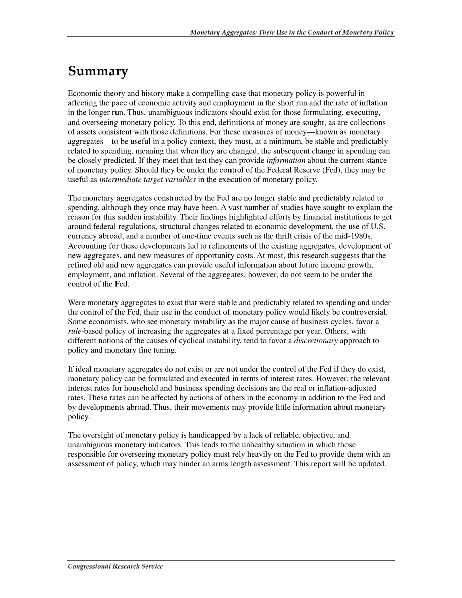 [20090316]RL31416_货币总量：它们在货币政策实施中的运用.pdf_第2页