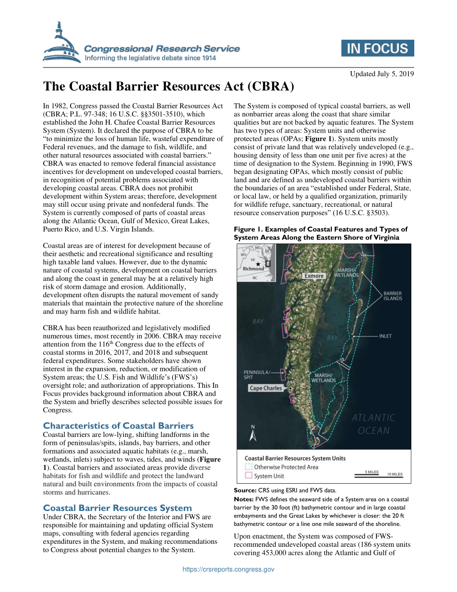 [20190705]IF10859_海岸屏障资源法案（CBRA）.pdf_第1页