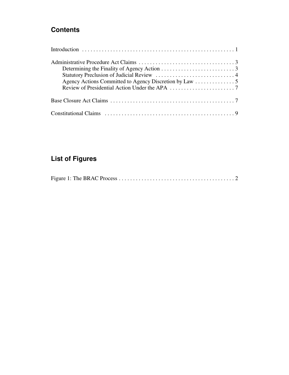 [20050630]RL32963_关于军事基地关闭和调整的司法审查的可用性.pdf_第3页
