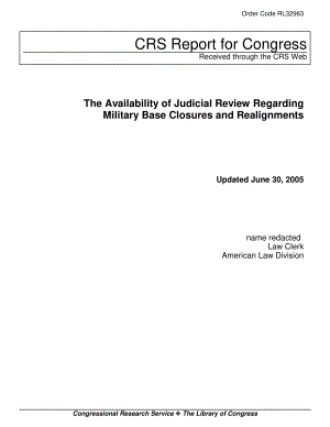 [20050630]RL32963_关于军事基地关闭和调整的司法审查的可用性.pdf