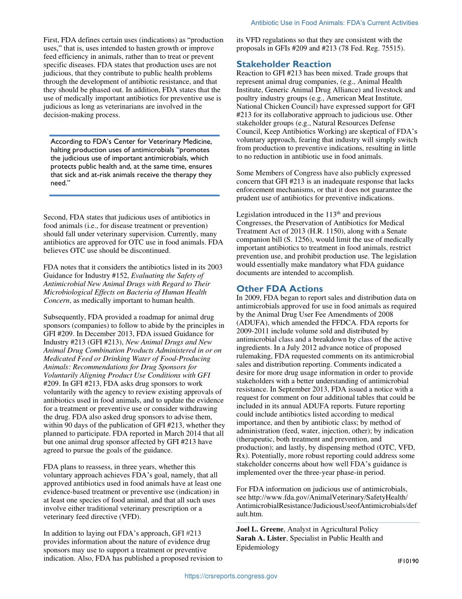 [20140328]IF10190_食用动物的抗生素使用：FDA当前的活动.pdf_第2页