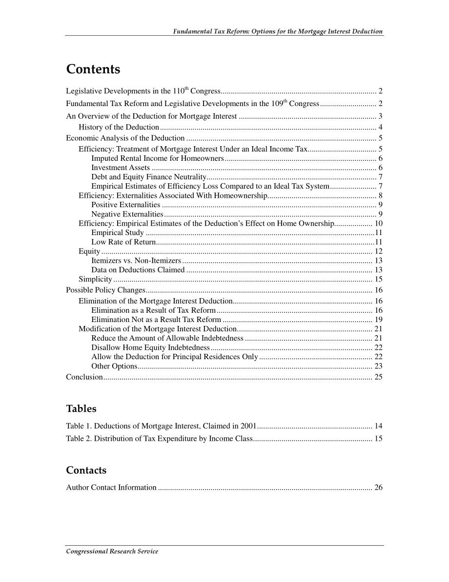 [20080108]RL33025_基本税制改革：按揭利息扣除的选择.pdf_第3页