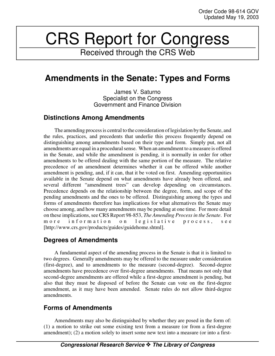 [20030519]98-614GOV_参议院修正案：类型和形式.pdf_第1页