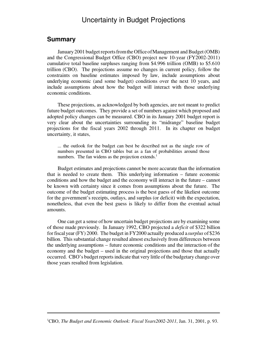[20010214]RL30854_预算预测的不确定性.pdf_第2页
