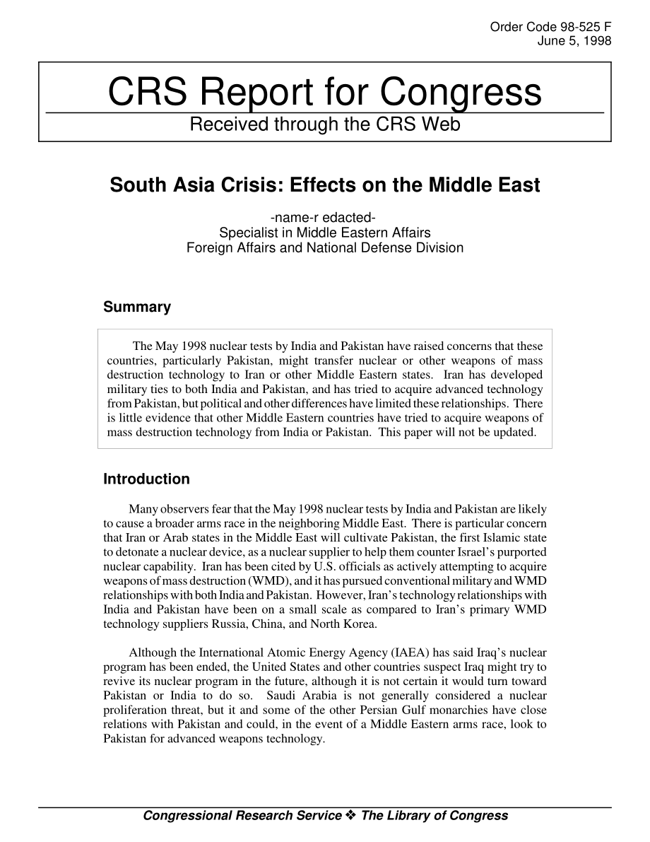 [19980605]98-525_南亚危机：对中东的影响.pdf_第1页
