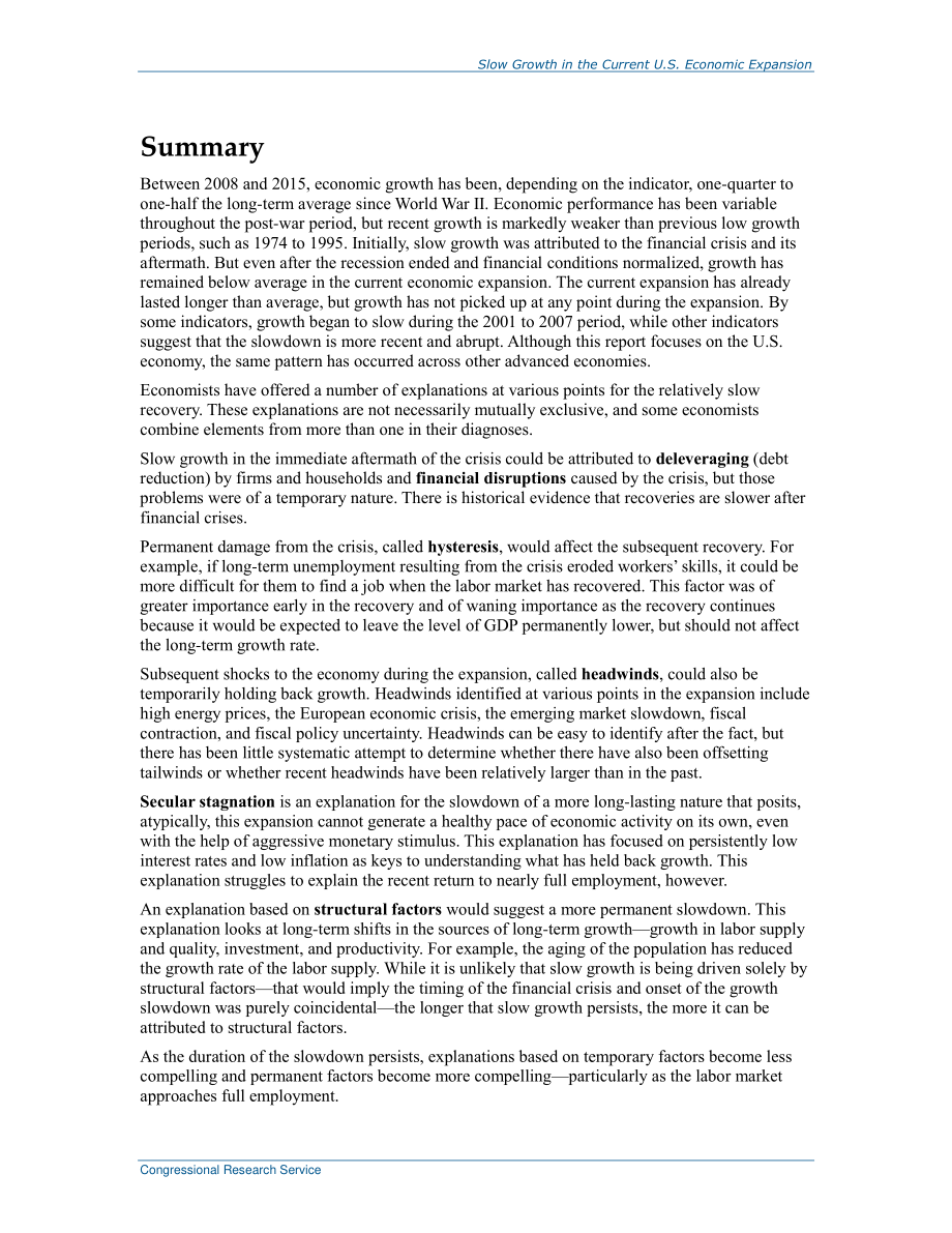 [20160624]R44543_当前美国经济增长缓慢.pdf_第2页