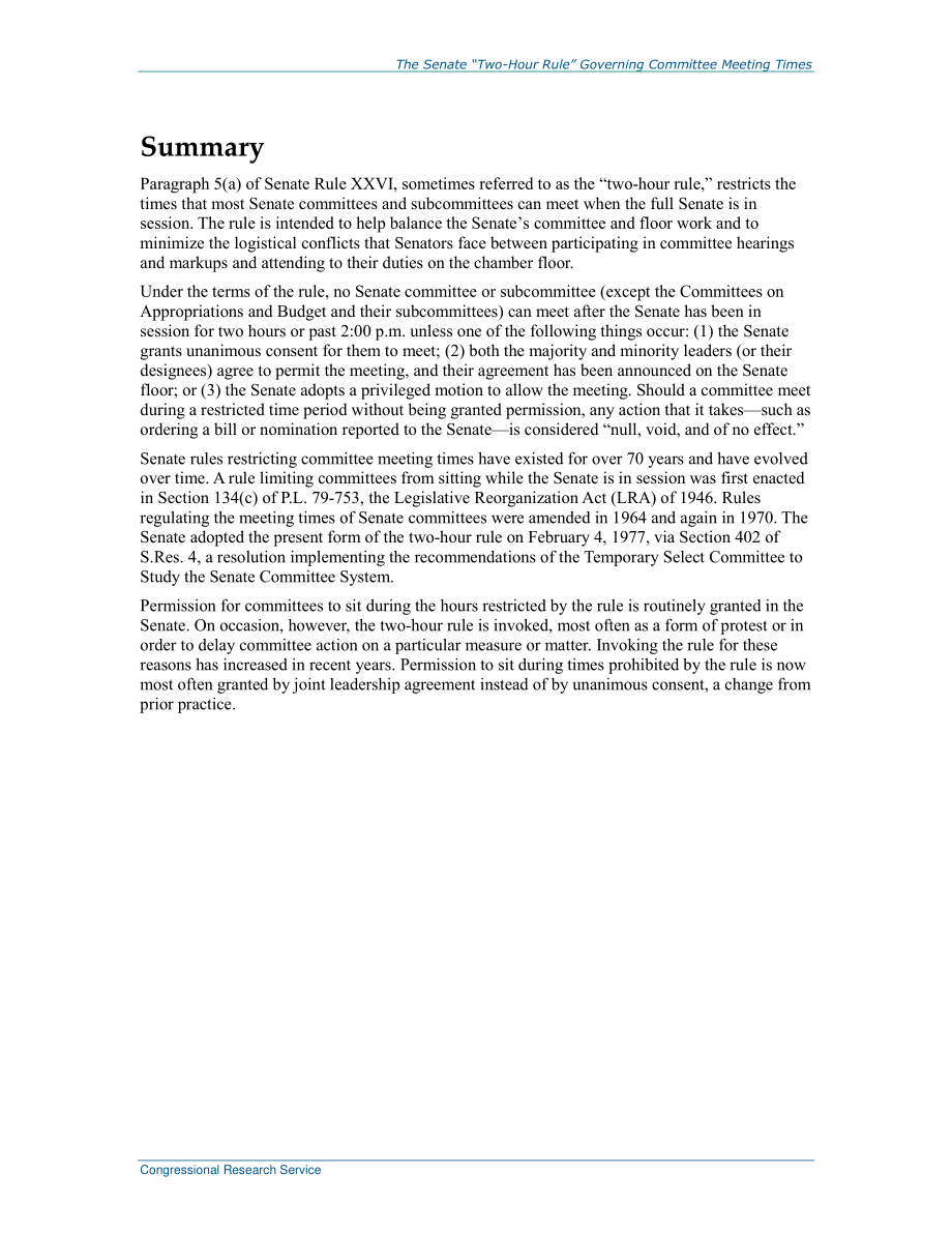 [20180420]R45170_参议院“两小时规则”管理委员会会议时间.pdf_第2页