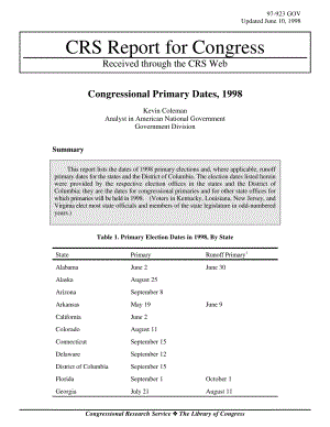 [19980610]97-923GOV_Congressional Primary Dates, 1998.pdf