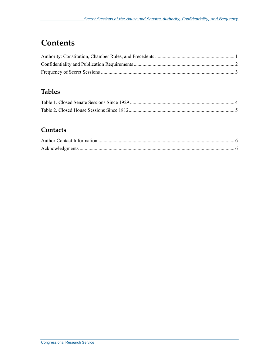 [20141230]R42106_参众两院秘密会议：权限、保密性和频率.pdf_第3页