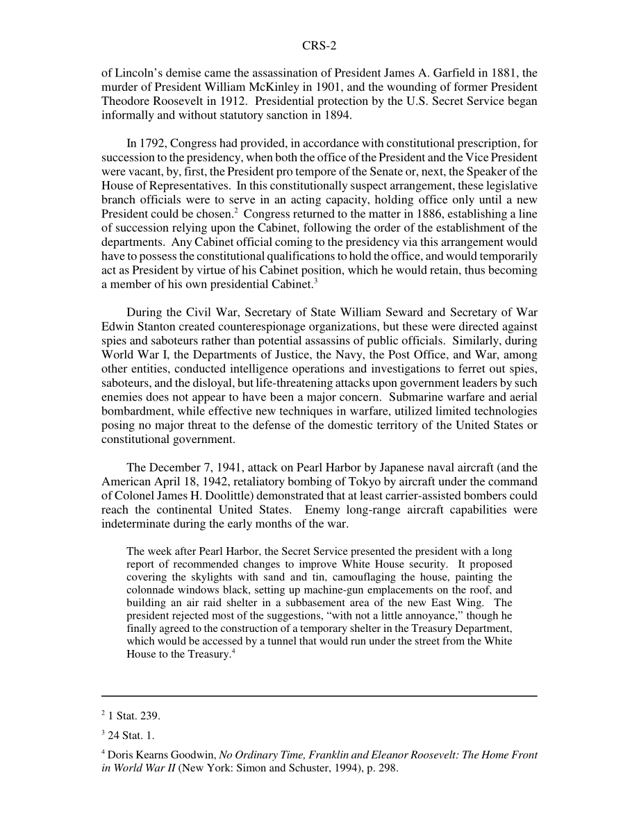 [20050805]RS21089_政府的连续性：当前的联邦安排和未来.pdf_第2页