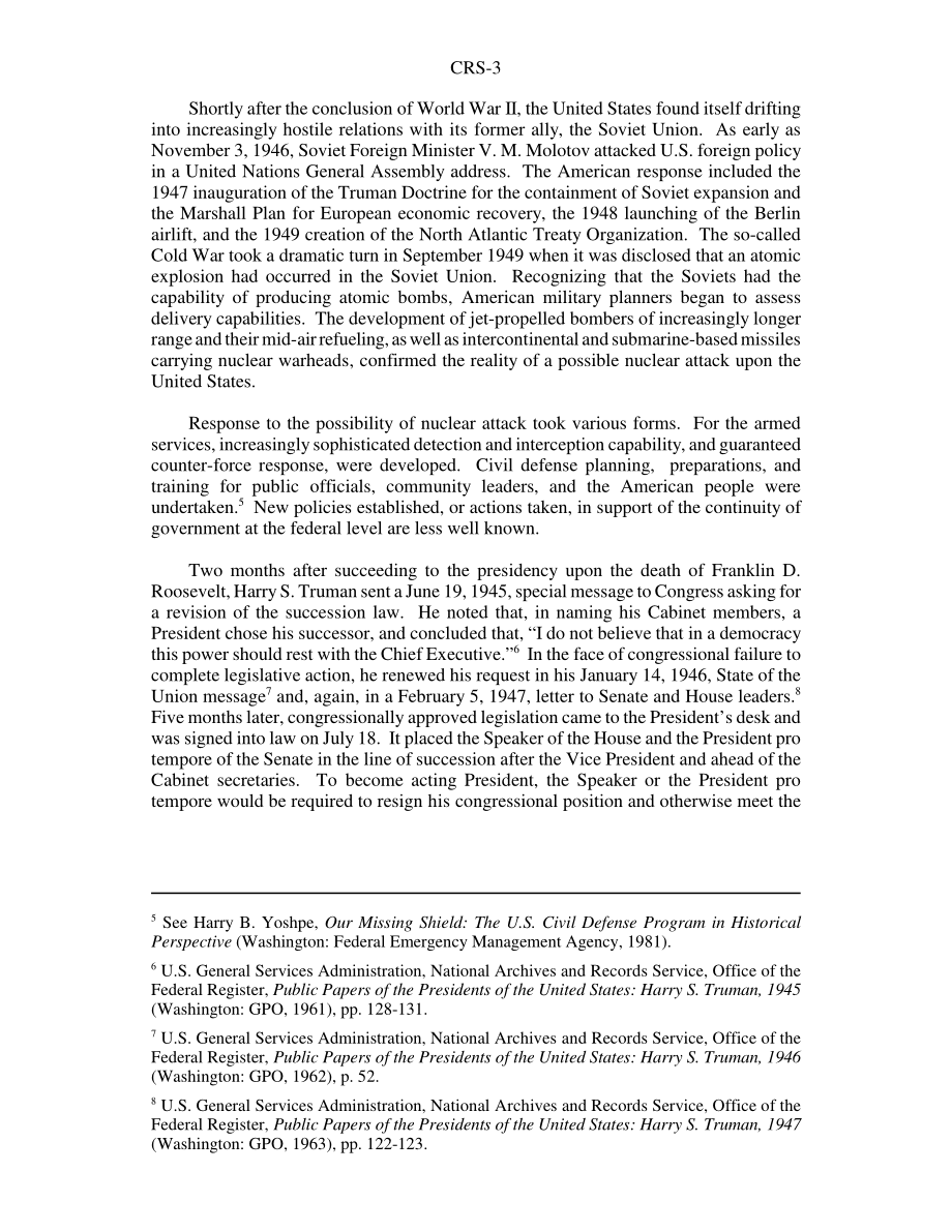 [20050805]RS21089_政府的连续性：当前的联邦安排和未来.pdf_第3页