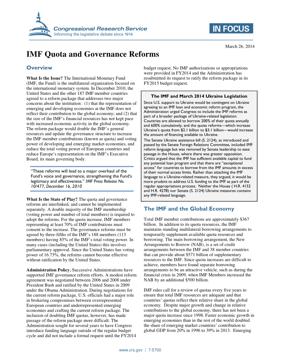 [20140326]IF00015_IMF配额和治理改革.pdf_第1页