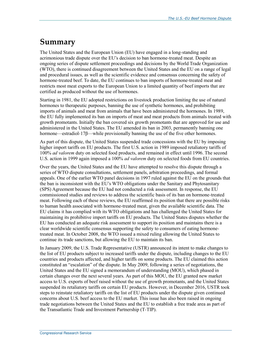 [20170109]R40449_美欧牛肉激素争端.pdf_第2页