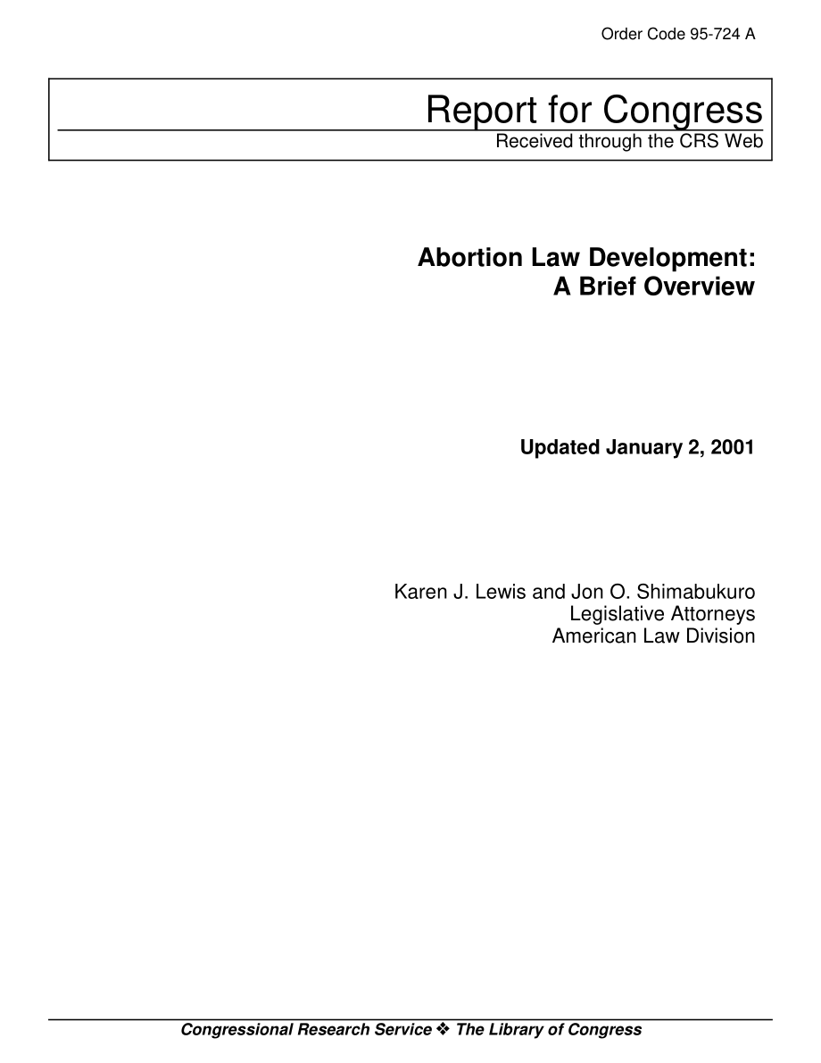 [20010102]95-724A_堕胎法发展：简要概述.pdf_第1页