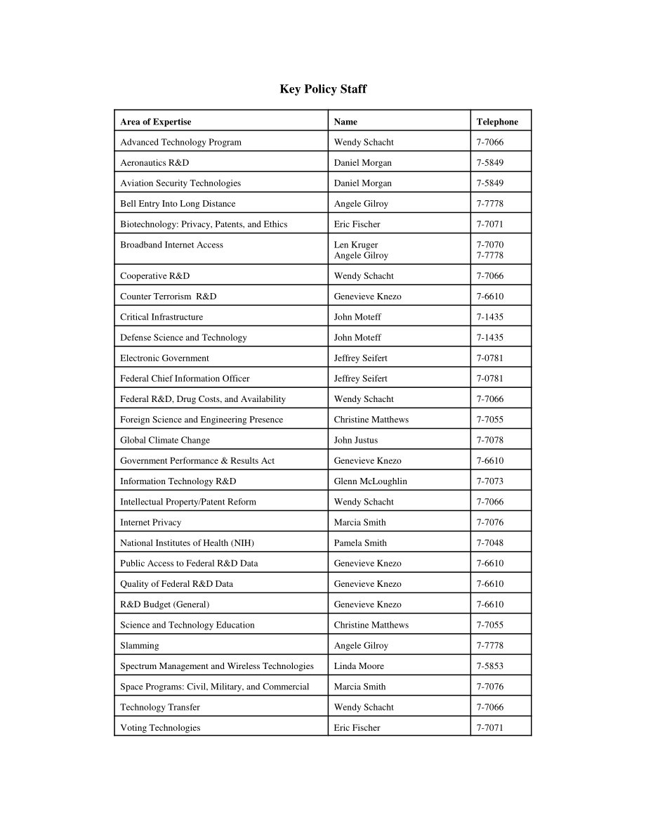 [20020822]RL31352_科学技术政策：第107届国会第二届会议议题.pdf_第3页