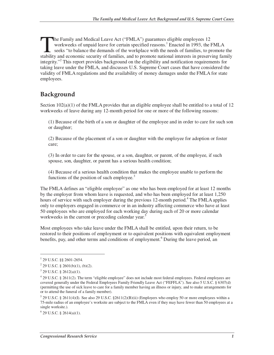 [20050323]RS22090_《家庭和病假法》：背景和美国最高法院案例.pdf_第3页