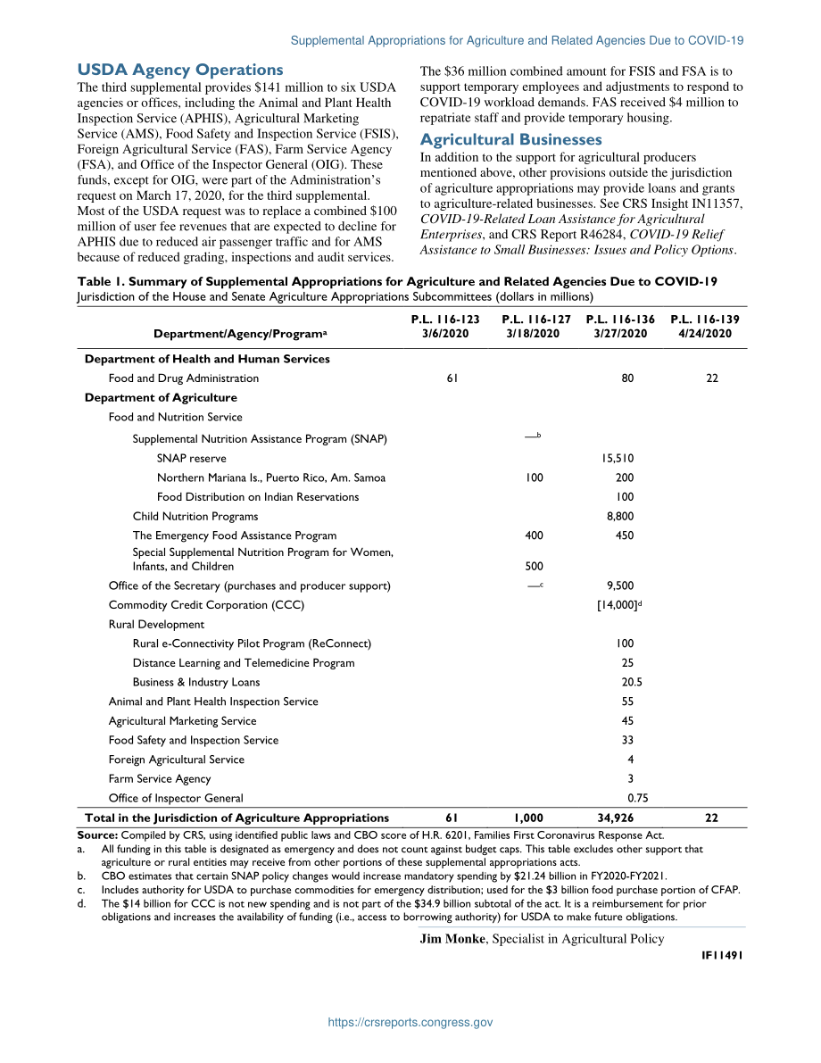 [20200508]IF11491_2019冠状病毒疾病对农业和相关机构的补充拨款.pdf_第2页