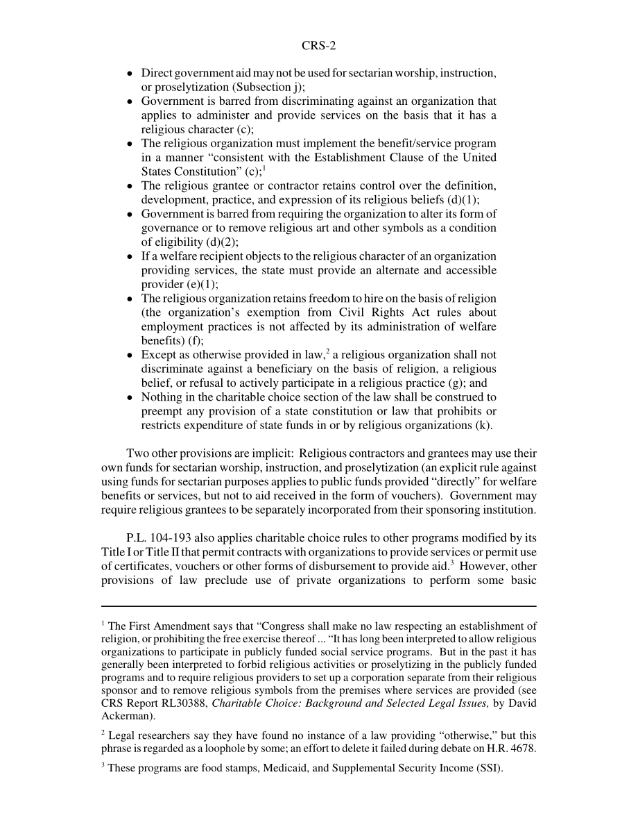 [20040809]RS20712_慈善选择、基于信仰的倡议和TANF.pdf_第2页