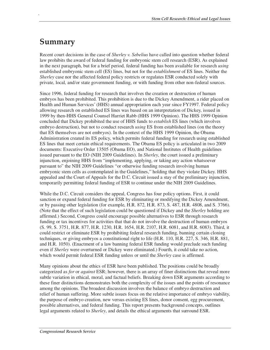 [20100915]RL33554_干细胞研究：道德和法律问题.pdf_第2页