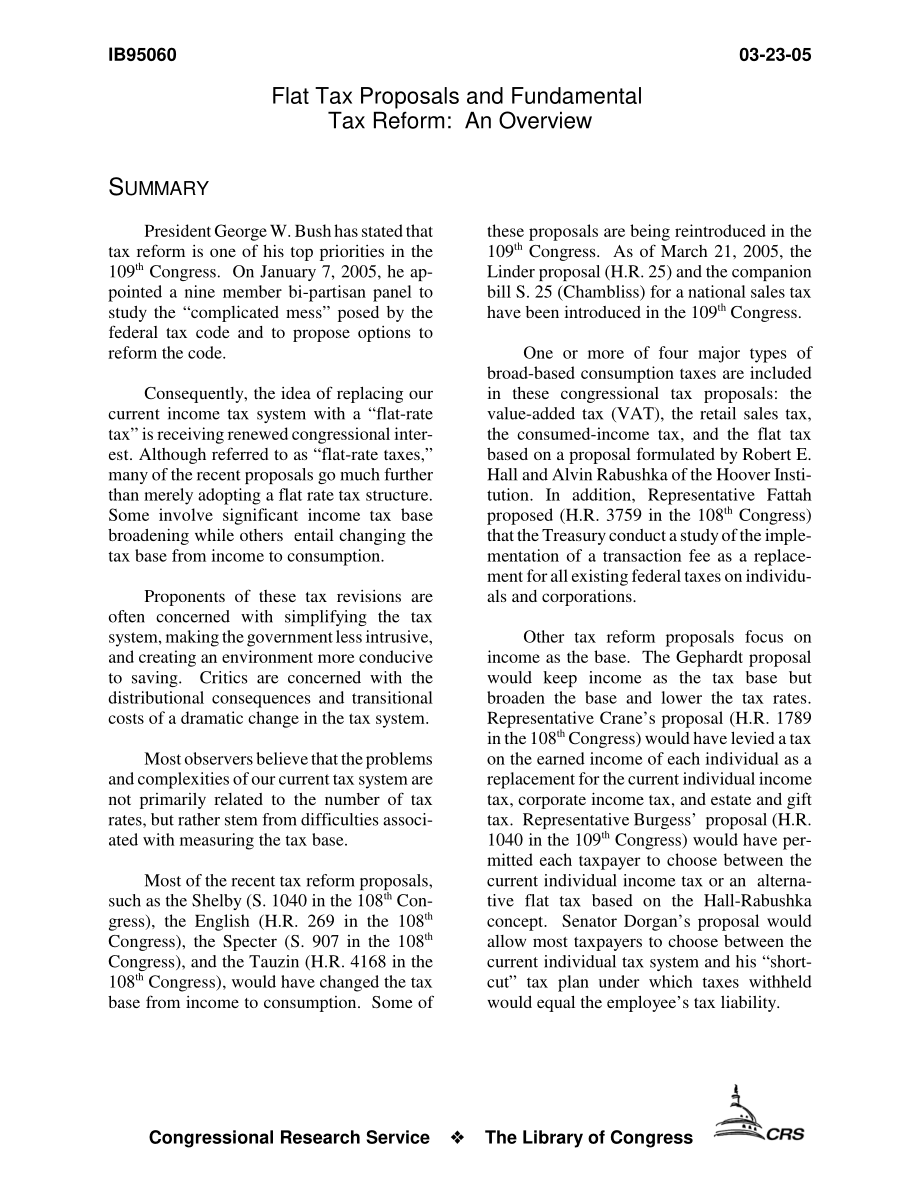 [20050323]IB95060_统一税制建议和基本税制改革：概述.pdf_第3页